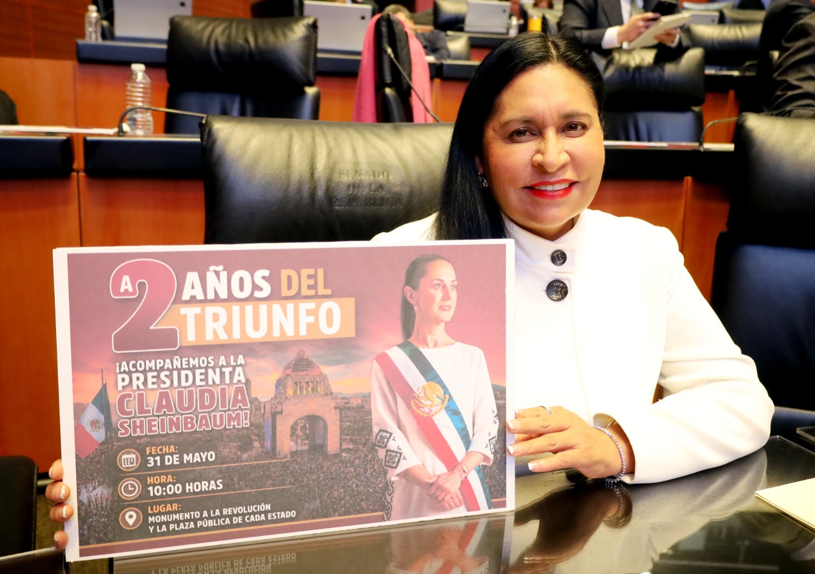 Ana Lilia Rivera: Cumplimos con el pueblo; avanzamos hacia un mejor sistema de justicia en México